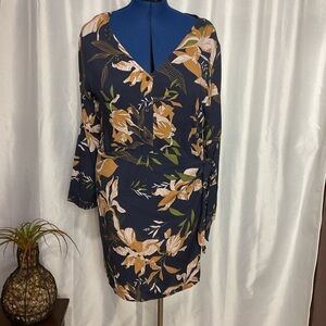 Woman’s All In Favor Faux Wrap Dress